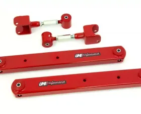UMI Performance 1968-1972 GM A-Body Rear Control Arm Kit, Fully Boxed Lowers, Adjustable Uppers
