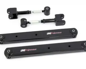 UMI Performance 1964-1967 GM A-Body Rear Control Arm Kit, Fully Boxed Lowers, Adjustable Uppers