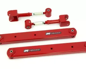 UMI Performance 1964-1967 GM A-Body Rear Control Arm Kit, Fully Boxed Lowers, Adjustable Uppers