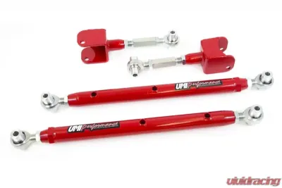 UMI Performance 1968-1972 GM A-Body Double Adjustable Upper & Lower Rear Control Arms - 402717-R