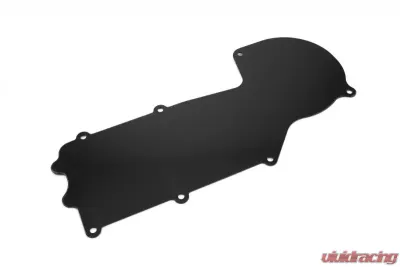 UMI Performance Black Powder Coat Heater Box Delete Panel GM A-Body 1964-1972 - 4030-B