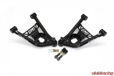 UMI Performance 1964-1972 GM A-Body Tubular Front Lower A-Arms, Polyurethane Bushings - 4031-B