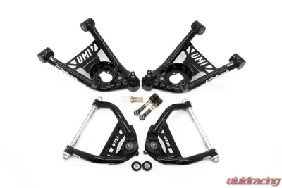 UMI Performance 1964-1972 GM A-Body Tubular Upper & Lower Front A-Arm Kit - 403133-B