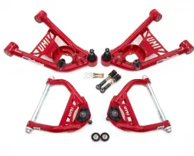 UMI Performance 1964-1972 GM A-Body Tubular Upper & Lower Front A-Arm Kit