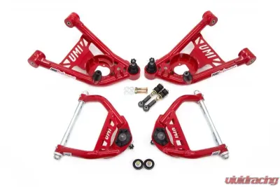 UMI Performance 1964-1972 GM A-Body Tubular Upper & Lower Front A-Arm Kit - 403133-R
