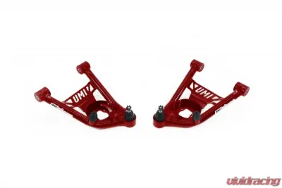 UMI Performance 1964-1972 GM A-Body Tubular Front Lower A-Arms, Polyurethane Bushings - 4031-R