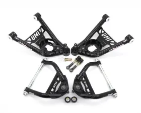 UMI Performance 1964-1972 GM A-Body Tubular Upper & Lower Front A-Arm Kit- Delrin Bushings