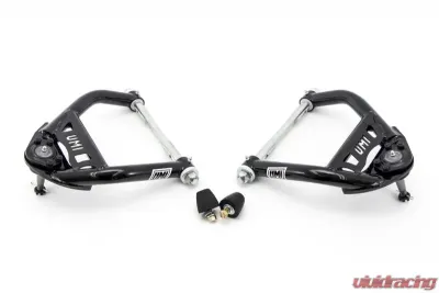 UMI Performance 1964-1972 GM A-Body Tubular Front Upper A-Arms, Delrin Bushings - 4033-B