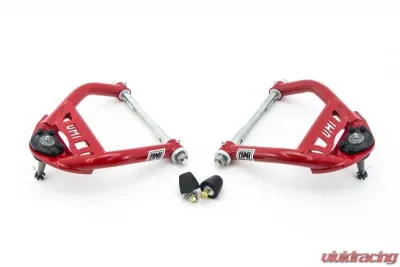 UMI Performance 1964-1972 GM A-Body Tubular Front Upper A-Arms, Delrin Bushings - 4033-R