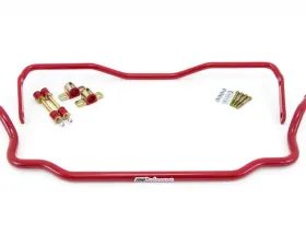 UMI Performance Red Solid Front and Rear Sway Bar Kit  GM A-Body1964-1972