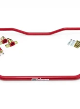 UMI Performance Red Solid Front and Rear Sway Bar Kit  GM A-Body1964-1972                                     - 403534-R - Image 6