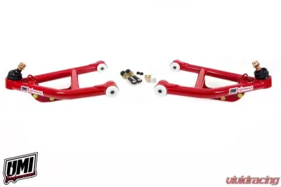 UMI Performance Tubular Lower Front A-Arms, Corner Max, Tall Ball Joint GM A-Body 1964-1972 - 4062-1-R