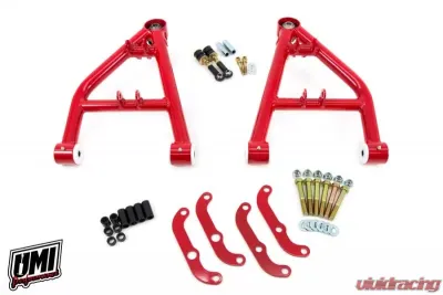 UMI Performance Tubular Lower Front A-Arms, Corner Max, Tall Ball Joint GM A-Body 1964-1972 - 4062-1-R