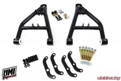 UMI Performance Tubular Lower Front A-Arms, Corner Max, Standard Ball Joint GM A-Body 1964-1972 - 4062-B