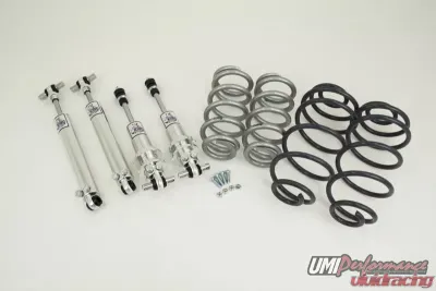 UMI Performance 1964-1966 GM A-Body Shock/Spring Lowering Kit, Double Adj. Shocks - AB4250-1