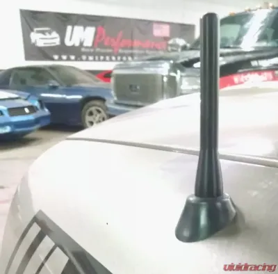 UMI Performance Black Aluminum Short Antenna GM F-Body 1982-2002 - 2996