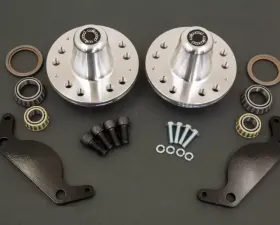 UMI Performance Front Brake Conversion Hubs|Bearings|Bracket Kit GM G-Body C5 | C6 1978-1988