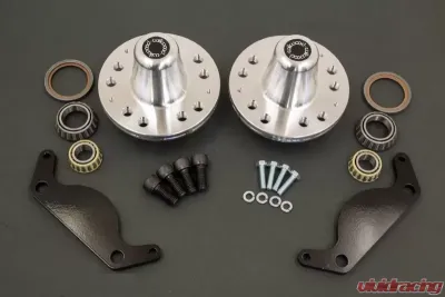 UMI Performance Front Brake Conversion Hubs|Bearings|Bracket Kit GM G-Body C5 | C6 1978-1988 - 304647