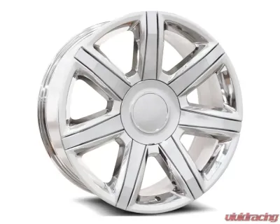OE Revolution D-05 Wheel 22x9 6x139.7 31mm Chrome w/ Chrome Insert - D05-2290655+31C