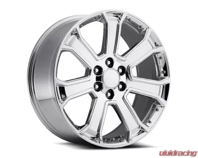 OE Revolution G-06 Wheel 24x10 6x139.7 31mm Chrome w/ Chrome Insert - G06-2410655+31C