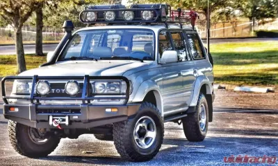 Dobinsons Classic Black Front Bullbar Toyota Land Cruiser 80 Series - BU59-3518