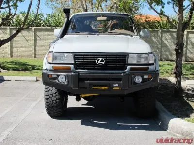 Dobinsons 4x4 Classic Black Bullbar Toyota Landcruiser 80 Series - BU59-3668
