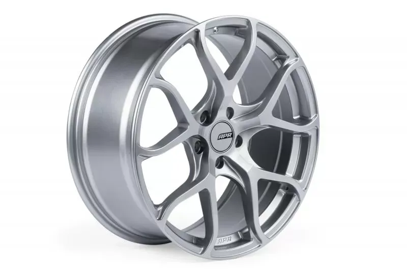 APR A01 Flow Formed 19x8.5 5x112mm Hyper Silver Wheel