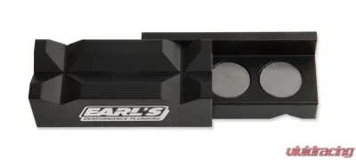 Earl's Performance 4" BLACK ALUMINUM VISE JAWS - 1004ERL