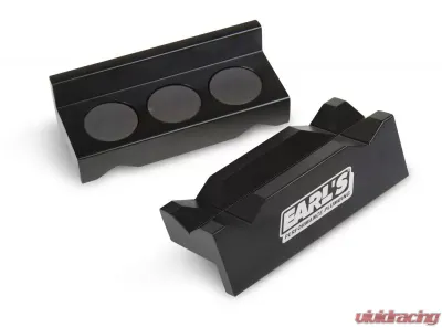 Earl's Performance 4" BLACK NYLON VISE JAWS - 1044ERL