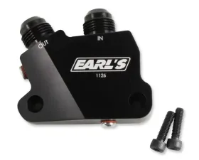 Earl's Performance GM LT ENGINE OIL COOLER ADAPTER