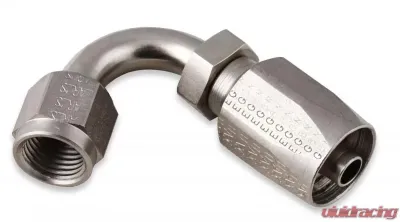 Earl's Performance -6 120 DEG. JIC HOSE END - NICKEL PLATED - 131206ERL