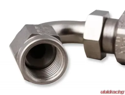 Earl's Performance -6 120 DEG. JIC HOSE END - NICKEL PLATED - 131206ERL