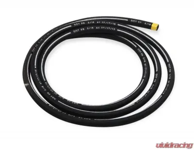 Earl's Performance -6 BLACK POWER STEERING HOSE 10 FT PC. - 151006ERL