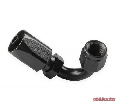 Earl's Performance -6 120 DEG. JIC HOSE END - BLACK - 151206ERL