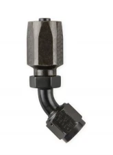 Earl's Performance -6 45 DEG. JIC HOSE END BLACK CHROMATE                                     - 154606ERL - Image 3