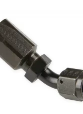 Earl's Performance -6 45 DEG. JIC HOSE END BLACK CHROMATE                                     - 154606ERL - Image 2