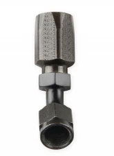 Earl's Performance -6 45 DEG. JIC HOSE END BLACK CHROMATE                                     - 154606ERL - Image 3