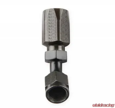 Earl's Performance -6 45 DEG. JIC HOSE END BLACK CHROMATE - 154606ERL