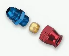 Earl's Performance ALUM TUBE ADAPTER, -6 MALE AN TO 1/4