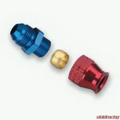 Earl's Performance ALUM TUBE ADAPTER, -6 MALE AN TO 1/4 - 165064ERL