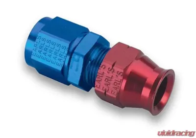 Earl's Performance ALUM TUBE ADPT -6 FEM TO 3/8" TUBE - 165106ERL