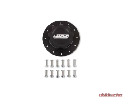 Earl's Performance BILLET FUEL CELL CAP W/12 BOLT FLANGE - 166017ERL
