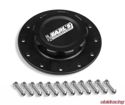 Earl's Performance BILLET FUEL CELL CAP W/12 BOLT FLANGE - 166017ERL