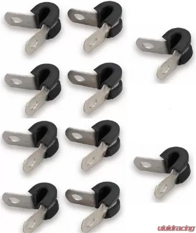 Earl's Performance 1/4" CUSH. TUBING CLAMP, ALUM. - 171004ERL