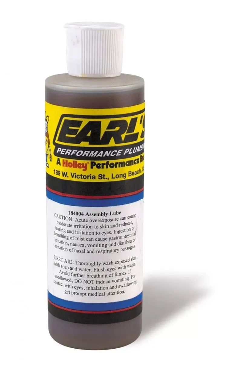 Earl's Performance ASSEMBLY LUBE 8 OZ. BOTTLE - 184004ERL