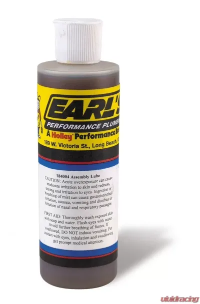 Earl's Performance ASSEMBLY LUBE 8 OZ. BOTTLE - 184004ERL