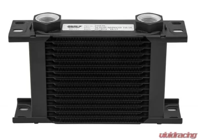 Earl's Performance 7 ROW ULTRAPRO COOLER NARROW BLACK - 207ERL