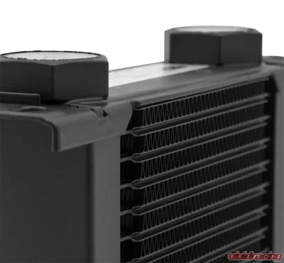 Earl's Performance 7 ROW ULTRAPRO COOLER NARROW BLACK - 207ERL