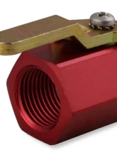 Earl's Performance SHUT OFF VALVE 3/8 NPT 3/8 NPT AL - RED                                     - 230500ERL - Image 2
