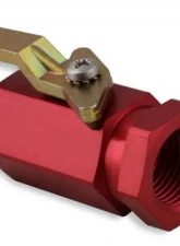 Earl's Performance SHUT OFF VALVE 3/8 NPT 3/8 NPT AL - RED                                     - 230500ERL - Image 4